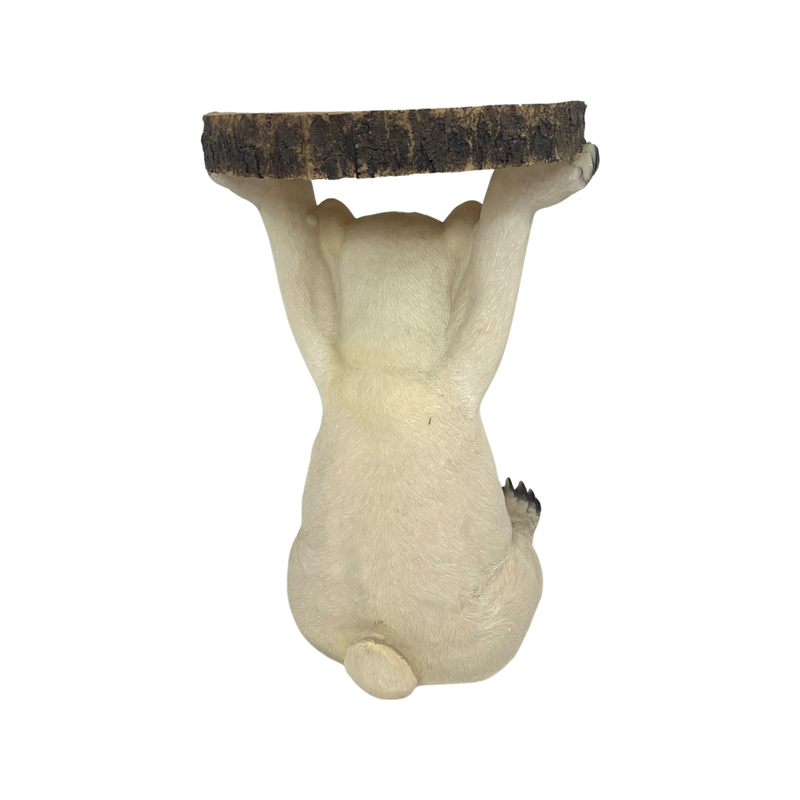 Add a Touch of Wilderness to Your Decor with KARE Polar Bear Side Table