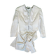 Alexander McQueen Ivory Tuxedo Blazer Lee McQueen Era with Draped Tail Size 38
