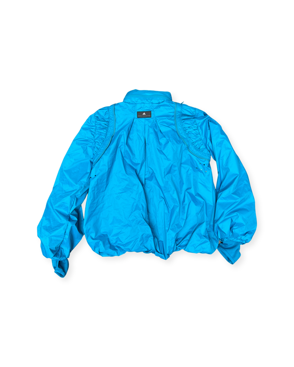 Stylish and Practical Stella McCartney Water Repellent Running Jacket Bright Blue 36