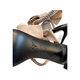 New Giuseppe Zanotti Crystal Toe Strap Sandals Sexy and Chic Nude Bow Heels 39