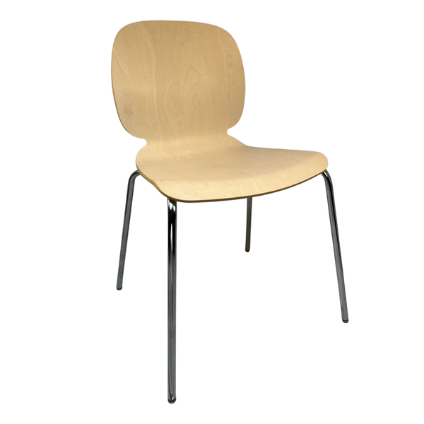 Beech Meeting Room Kitchen Dining Chair Stackable