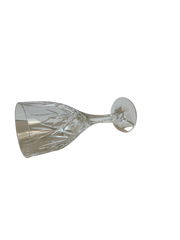 Stunning Hiroca Crystal Wine Glass Immaculate Condition
