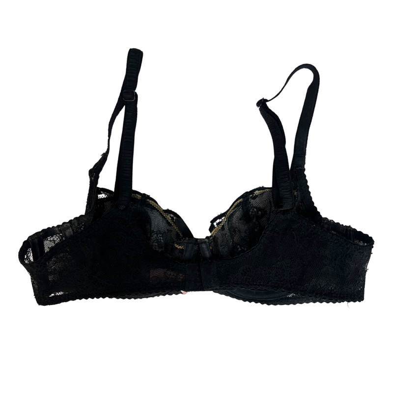 Sexy Agent Provocateur Black Lace Bra EU75B Stunning and Seductive