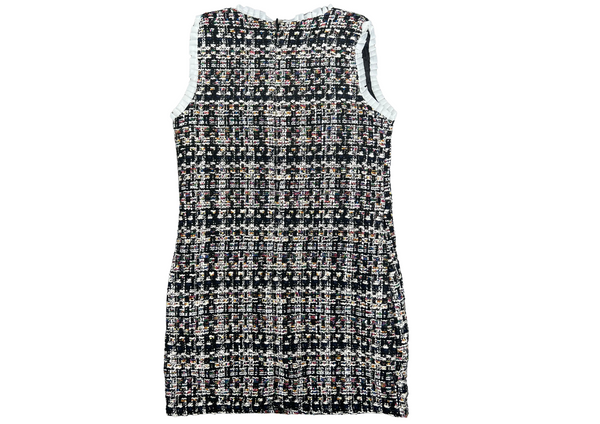 Kid's Star Tweed Dress Perfect for Any Little Fashionista 12Y