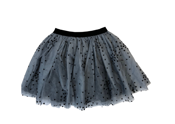 Stylish BonPoint Girl's Grey Tutu Skirt Perfect for Any Occasion, Size 8Y New with Tags